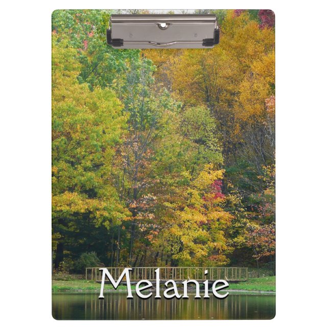 Pranchetas Sete Primaveras Call Bridge II Autumn Landscape (Frente)