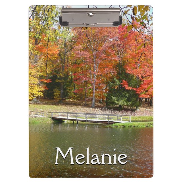 Pranchetas Sete Primaveras Call Bridge III Autumn Landscape (Frente)