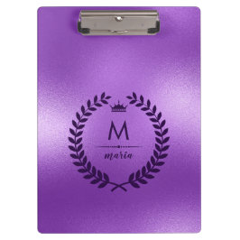 Pranchetas Shimmering Purple Background Com Laurel Wreath