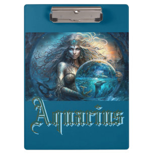 Pranchetas Signo Zodiacal de Aquário
