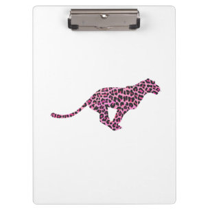 Pranchetas Silhouette Pink e Black Leopard