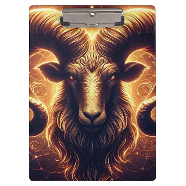 Pranchetas Símbolo Zodíaco dos ouros (Frente)