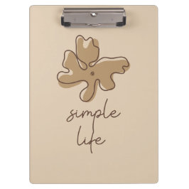 Pranchetas Simple Life Minimalism Clipboard