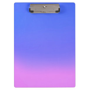 Pranchetas Simples Efeito de Mão Solar Azul Cor-de-rosa