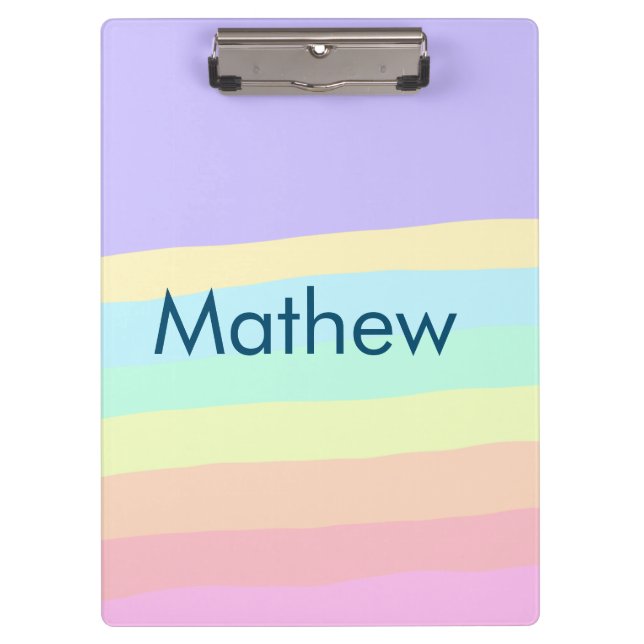 Pranchetas simples letra inicial monograma adicionar sua letr (Frente)