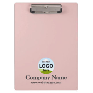 Pranchetas Simples Logotipo da Empresa Personalizado Moderno