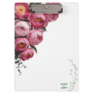 Pranchetas Sinal de Boas-Vindas de Casamento Floral Rosa Eleg