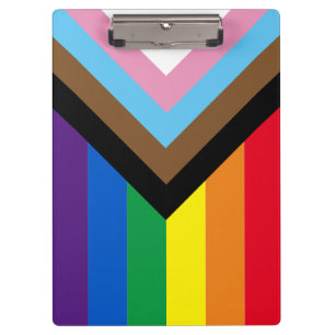 Pranchetas Sinalizador de diversidade de gay do arco-íris Lg