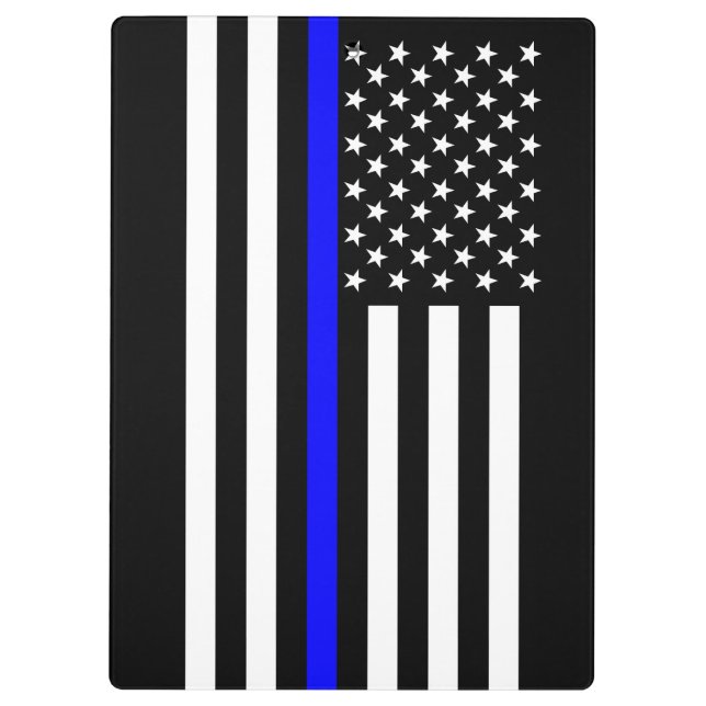 Pranchetas Sinalizador Simbólico Thin Blue Line American (Verso)