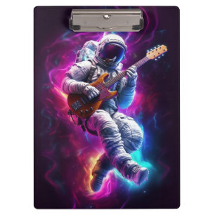 Pranchetas Sinfonia do Void Astronauta Neon Cyberpunk