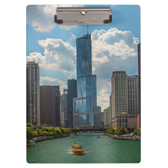 Pranchetas Skyline Chicago (Frente)