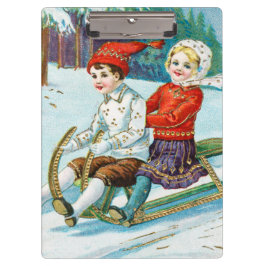 Pranchetas Sleigh riding at Christmas time