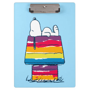 Pranchetas Snoopy Rainbow Dog House