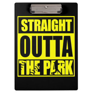 Pranchetas Softbol de Fastpitch Straight Outta The Park