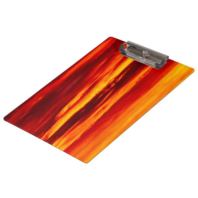 Pranchetas Sol vermelho brilhante (Inclinado)