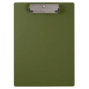 Pranchetas Solid Army Green