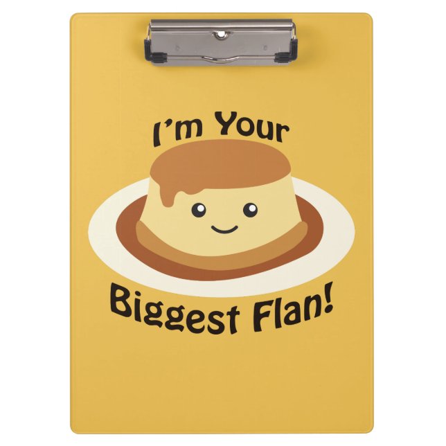 Pranchetas Sou o seu maior Flan (Frente)