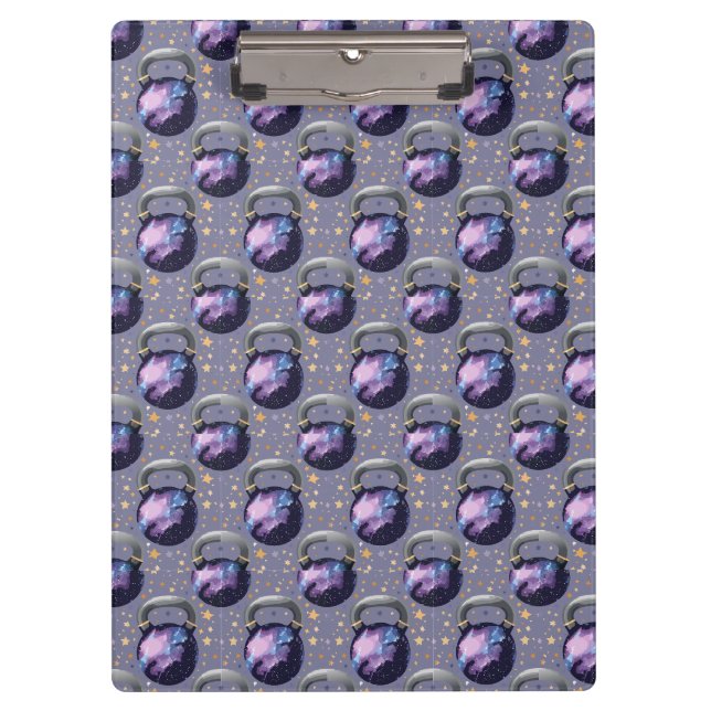 Pranchetas Space Galaxy Kettlebell (Frente)
