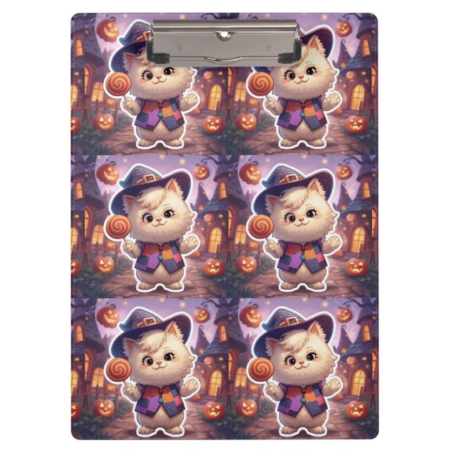 Pranchetas Sr. Bluffy - O Cavaleiro do Halloween (Frente)