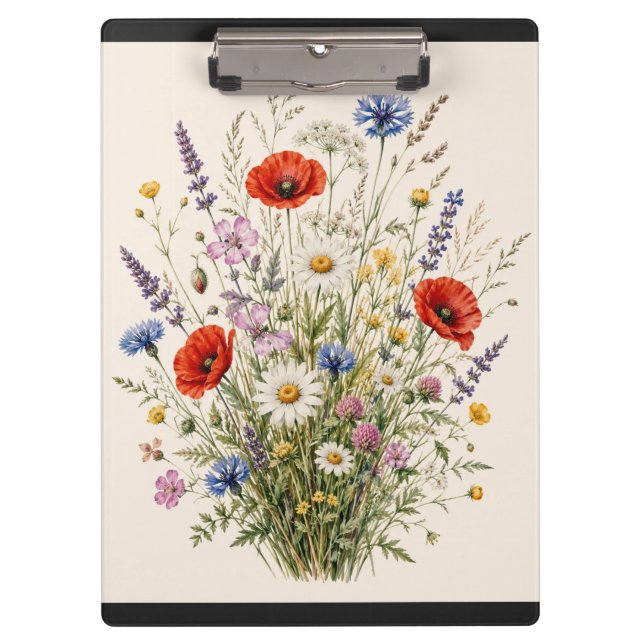 Pranchetas Stay Wild | Vintage Wild Herbs Botanical Design (Frente)