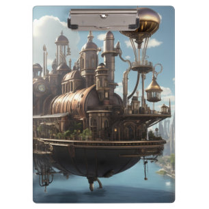 Pranchetas Steampunk Metropolis
