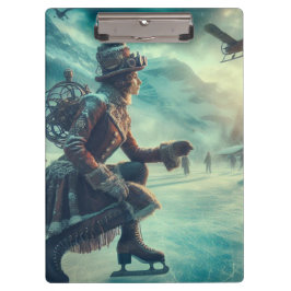Pranchetas Steampunk Victorian Fantasy Winter Messenger