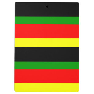 Pranchetas Stripes Afrocêntricas