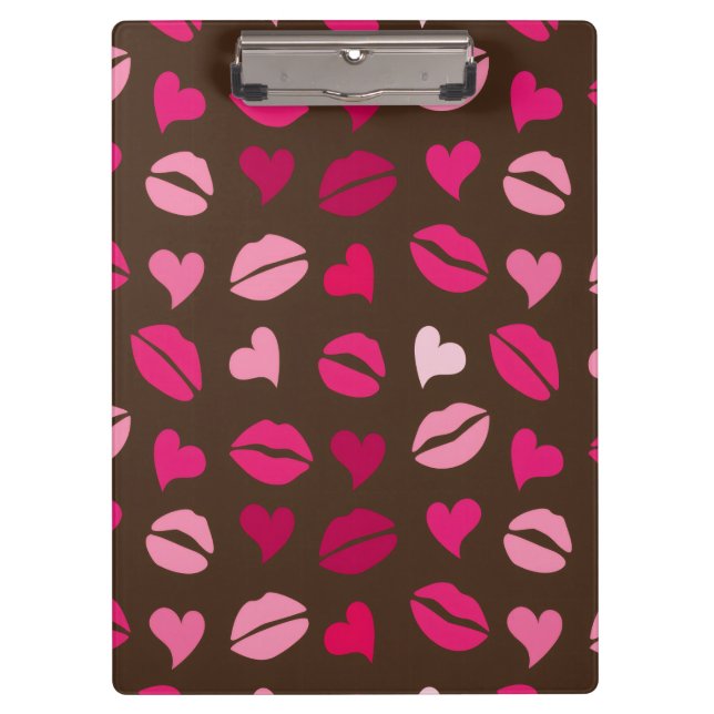 Pranchetas Stylish Red Heart Love Gift for Valentine’s Day (Frente)