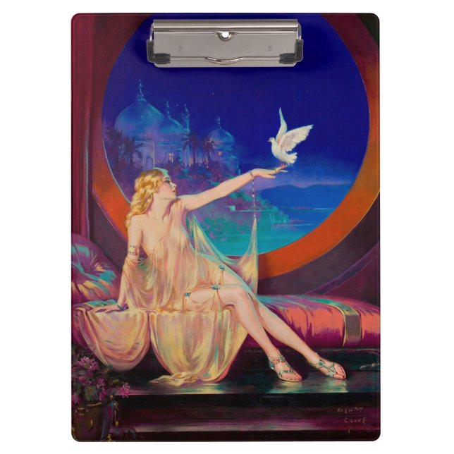 Pranchetas Sultana a Concubina do Sultão Árabe 1925 (Frente)