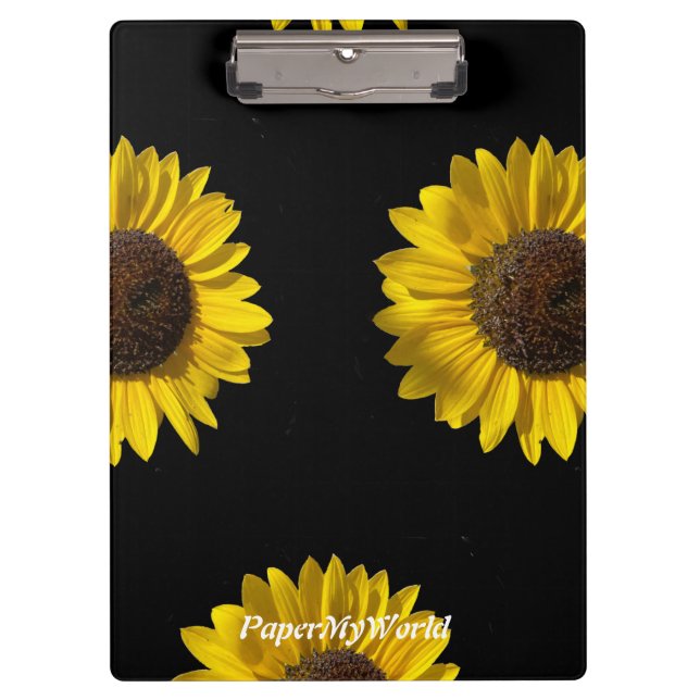 Pranchetas Sunflower Clipboard (Frente)