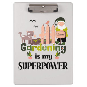 Pranchetas Superpotência de jardinagem, jardineiro-cúmulo