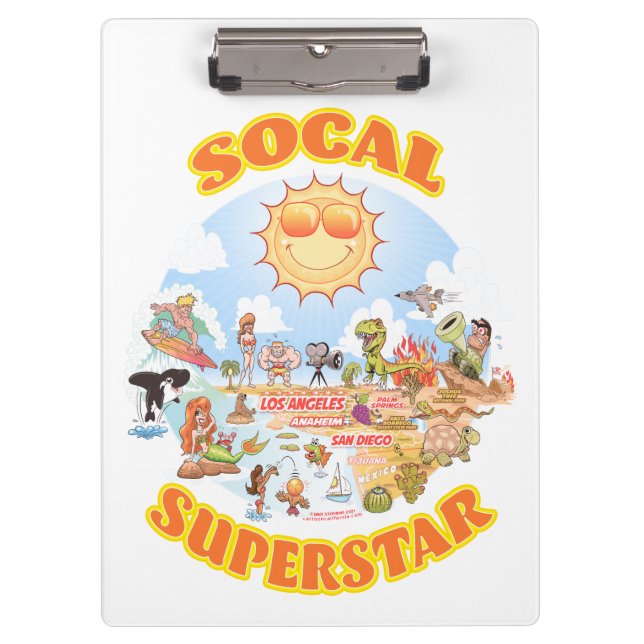 Pranchetas Superstar SoCal (Frente)