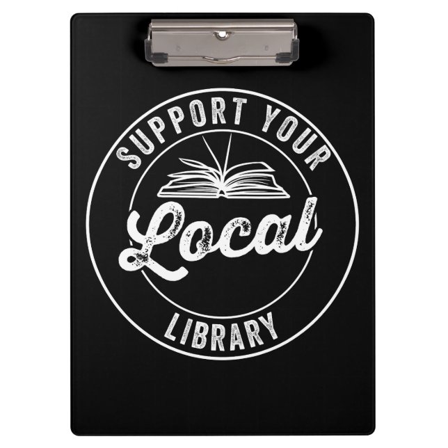 Pranchetas Suportar o Magnet da Biblioteca Local (Frente)