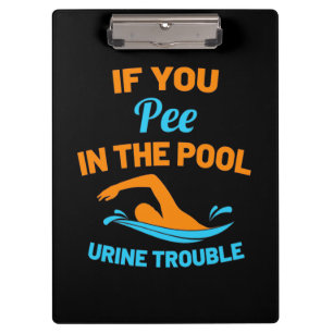 Pranchetas Swimmer Pee Na Piscina