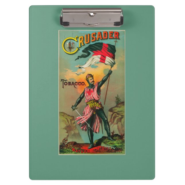 Pranchetas Tabaco LabelPetersburg do cruzado, VA (Frente)