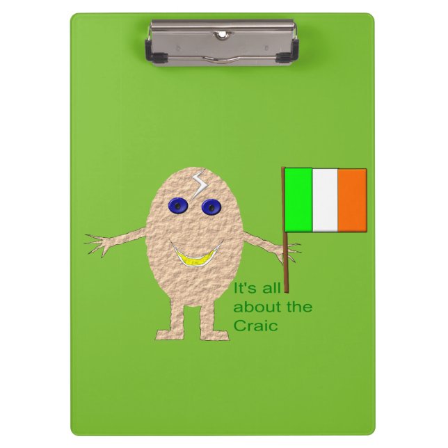 Pranchetas Tabuleiro de ovos Patriótico Irlandês (Frente)