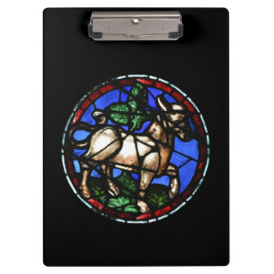 Pranchetas Taurus Zodiac StainGlass Notre-Dame de Paris Cb