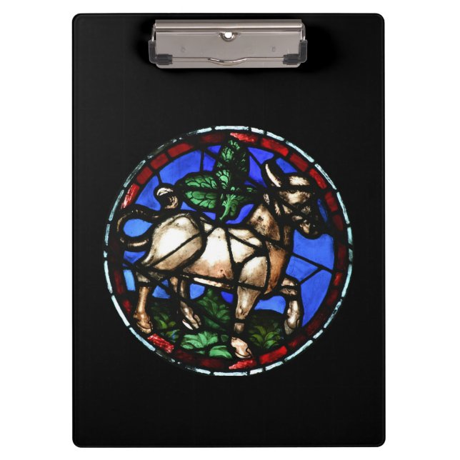 Pranchetas Taurus Zodiac StainGlass Notre-Dame de Paris Cb (Frente)
