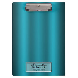 Pranchetas Teal Aqua Brilho Elegante Chique Glam Personalizad