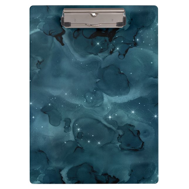 Pranchetas Teal Galaxy Series Design 5 (Frente)
