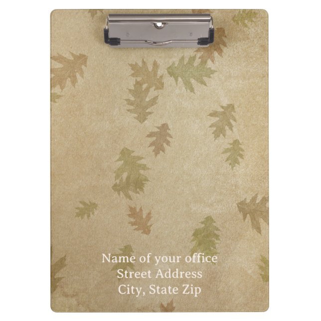 Pranchetas Tema de queda profissional (Frente)