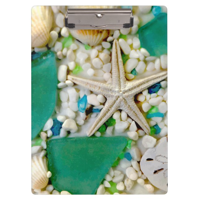 Pranchetas Tema tropical da vida marinha (Frente)