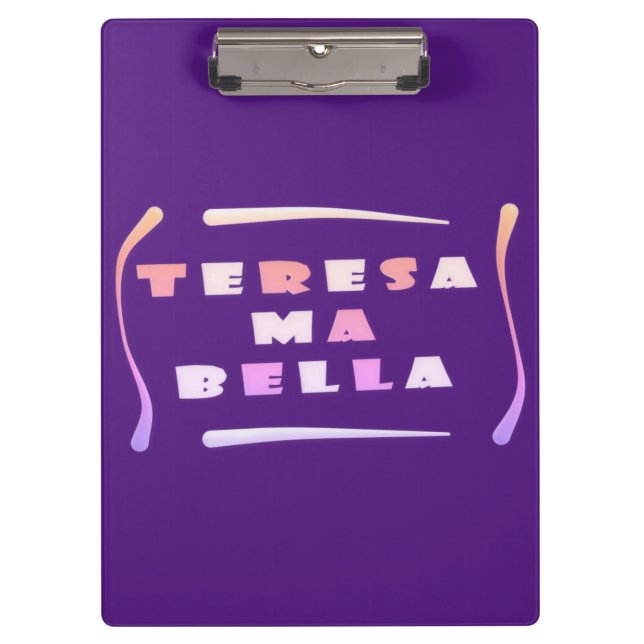 Pranchetas Teresa Bella fez para sua mistura de cores Drawest (Frente)