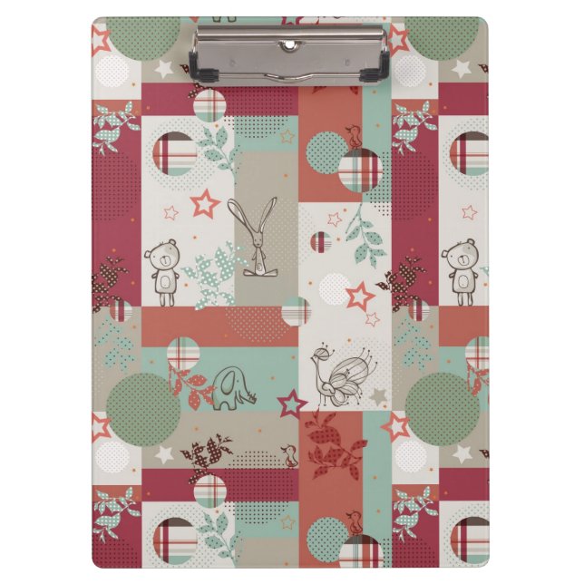 Pranchetas Teste padrão 2 da edredão do bebê (Frente)