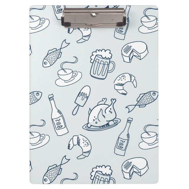 Pranchetas Teste padrão 3 da comida (Frente)