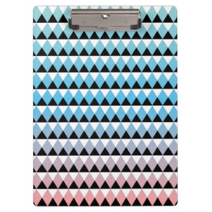 Pranchetas Teste padrão asteca tribal de Ombre