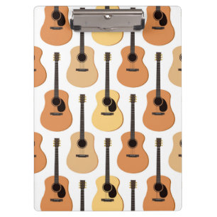 Pranchetas Teste padrão das guitarra acústicas