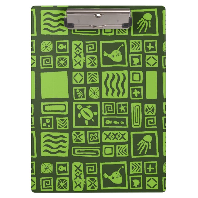 Pranchetas Teste padrão de Tiki (Frente)