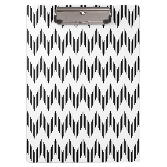 Pranchetas Teste padrão de ziguezague geométrico 2 (Frente)