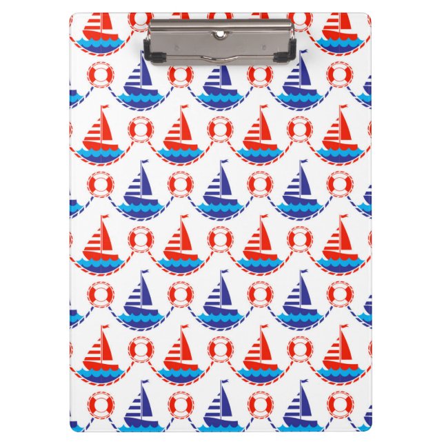 Pranchetas Teste padrão do barco de vela (Frente)